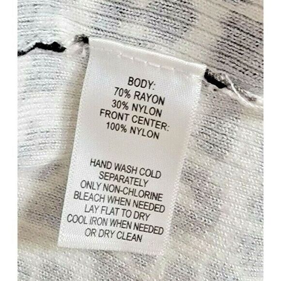 WHBM White House Black Market Leopard Print Short Cardigan Sweater Size M - Picture 5 of 5